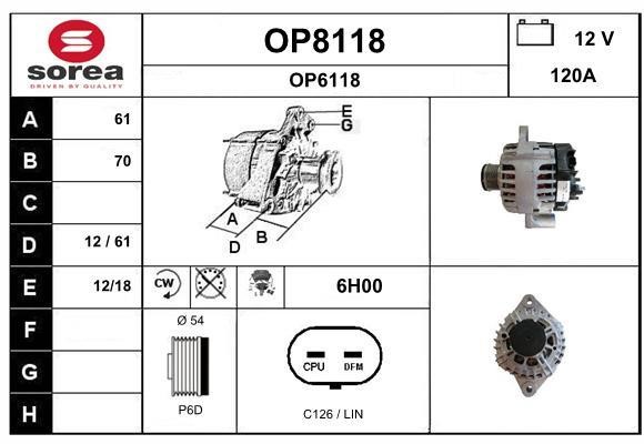 SNRA OP8118 Generator OP8118: Kaufen Sie zu einem guten Preis in Polen bei 2407.PL!