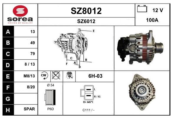 SNRA SZ8012 Generator SZ8012: Kaufen Sie zu einem guten Preis in Polen bei 2407.PL!