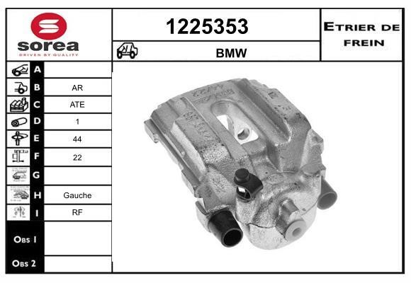 SNRA 1225353 Суппорт тормозной 1225353: Отличная цена - Купить в Польше на 2407.PL!