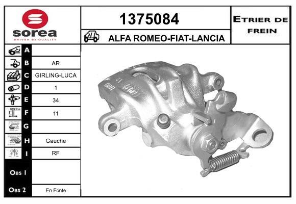 SNRA 1375084 Brake caliper 1375084: Buy near me in Poland at 2407.PL - Good price!