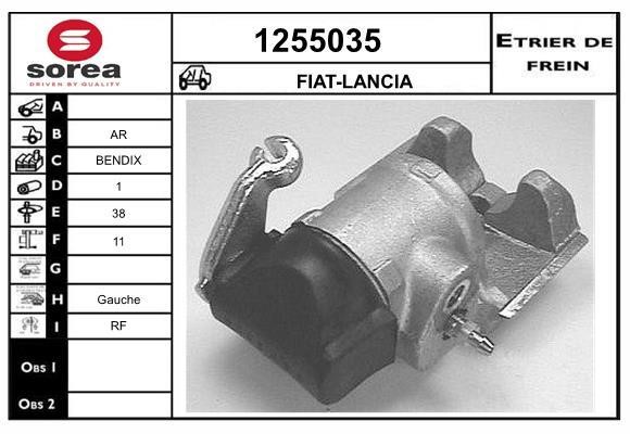 SNRA 1255035 Brake caliper 1255035: Buy near me at 2407.PL in Poland at an Affordable price!