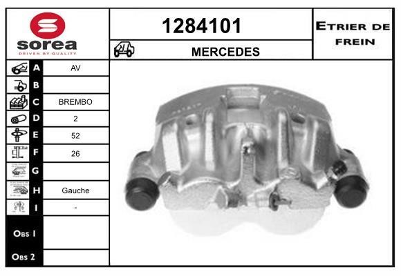 SNRA 1284101 Brake caliper 1284101: Buy near me in Poland at 2407.PL - Good price!