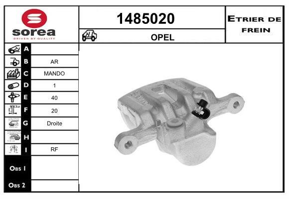 SNRA 1485020 Brake caliper 1485020: Buy near me at 2407.PL in Poland at an Affordable price!
