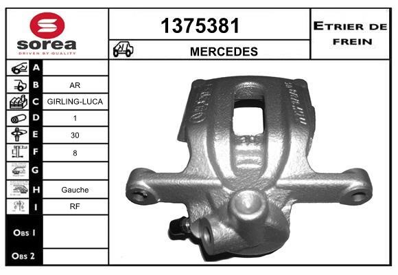 SNRA 1375381 Zacisk hamulcowy tylny lewy 1375381: Dobra cena w Polsce na 2407.PL - Kup Teraz!