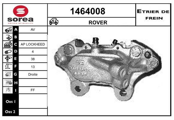 SNRA 1464008 Brake caliper 1464008: Buy near me in Poland at 2407.PL - Good price!