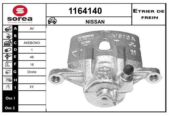 SNRA 1164140 Суппорт тормозной 1164140: Отличная цена - Купить в Польше на 2407.PL!