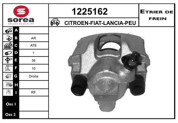 SNRA 1225162 Суппорт тормозной 1225162: Отличная цена - Купить в Польше на 2407.PL!