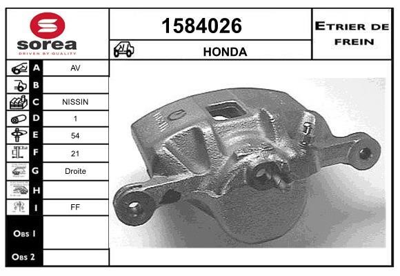 SNRA 1584026 Суппорт тормозной 1584026: Отличная цена - Купить в Польше на 2407.PL!