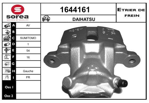 SNRA 1644161 Brake caliper 1644161: Buy near me in Poland at 2407.PL - Good price!