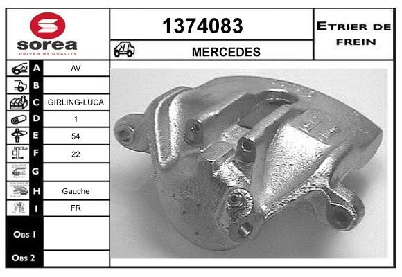 SNRA 1374083 Bremssattel 1374083: Kaufen Sie zu einem guten Preis in Polen bei 2407.PL!