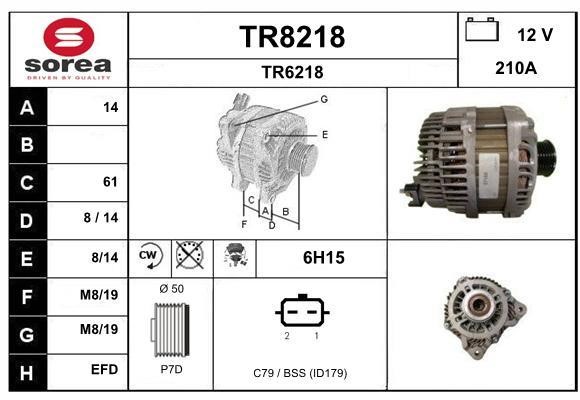 SNRA TR8218 Generator TR8218: Kaufen Sie zu einem guten Preis in Polen bei 2407.PL!