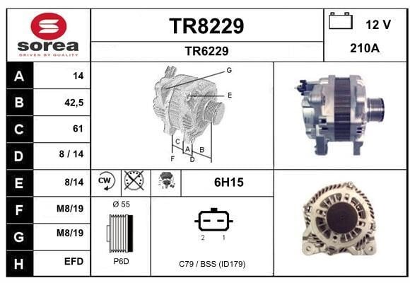 SNRA TR8229 Генератор TR8229: Отличная цена - Купить в Польше на 2407.PL!