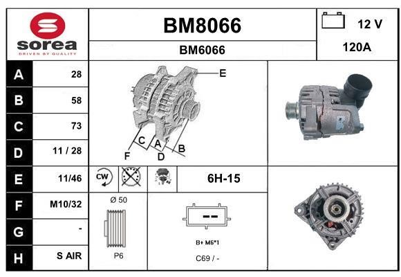 SNRA BM8066 Генератор BM8066: Отличная цена - Купить в Польше на 2407.PL!
