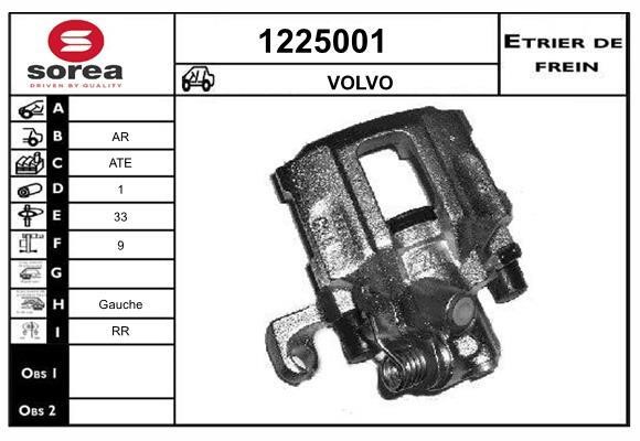 SNRA 1225001 Bremssattel 1225001: Kaufen Sie zu einem guten Preis in Polen bei 2407.PL!
