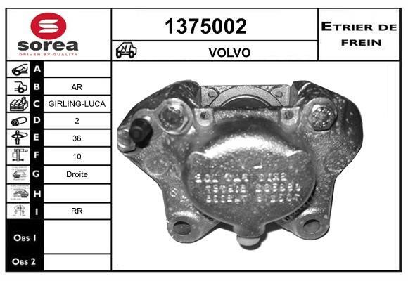 SNRA 1375002 Супорт гальмівний 1375002: Приваблива ціна - Купити у Польщі на 2407.PL!