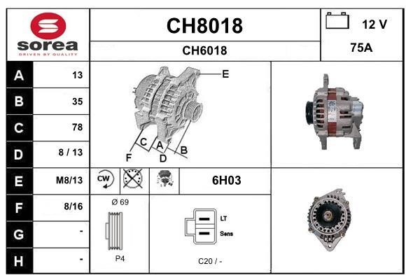 SNRA CH8018 Generator CH8018: Kaufen Sie zu einem guten Preis in Polen bei 2407.PL!