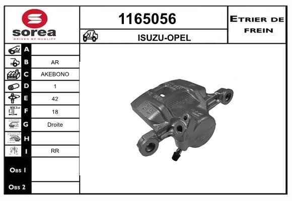 SNRA 1165056 Bremssattel hinten rechts 1165056: Kaufen Sie zu einem guten Preis in Polen bei 2407.PL!
