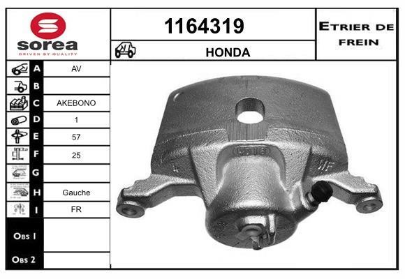 SNRA 1164319 Суппорт тормозной 1164319: Отличная цена - Купить в Польше на 2407.PL!