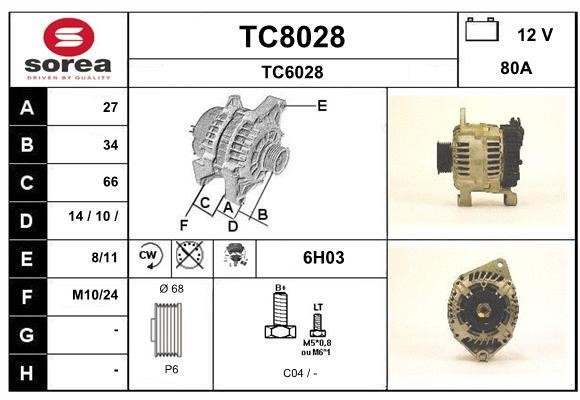 SNRA TC8028 Generator TC8028: Kaufen Sie zu einem guten Preis in Polen bei 2407.PL!