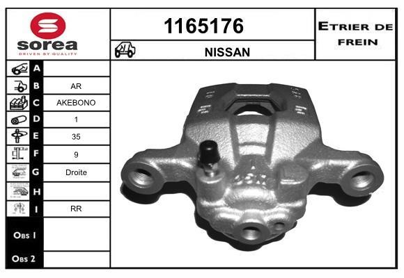SNRA 1165176 Суппорт тормозной 1165176: Отличная цена - Купить в Польше на 2407.PL!