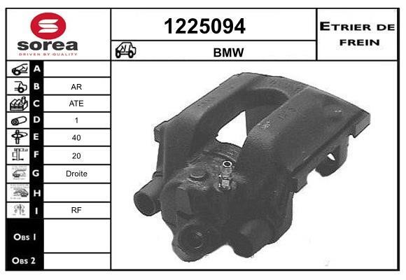 SNRA 1225094 Суппорт тормозной 1225094: Отличная цена - Купить в Польше на 2407.PL!