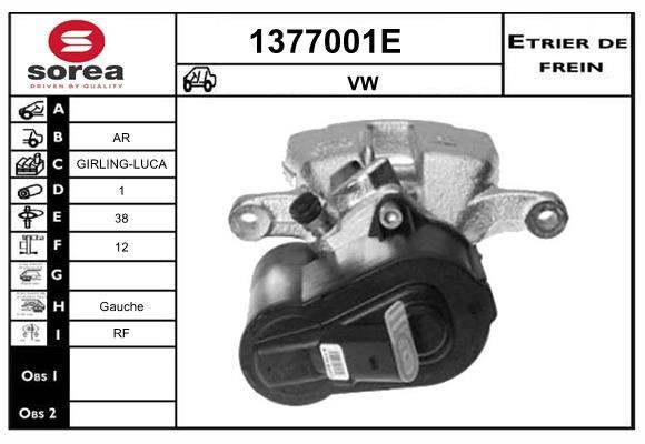 SNRA 1377001E Bremssattel 1377001E: Bestellen Sie in Polen zu einem guten Preis bei 2407.PL!