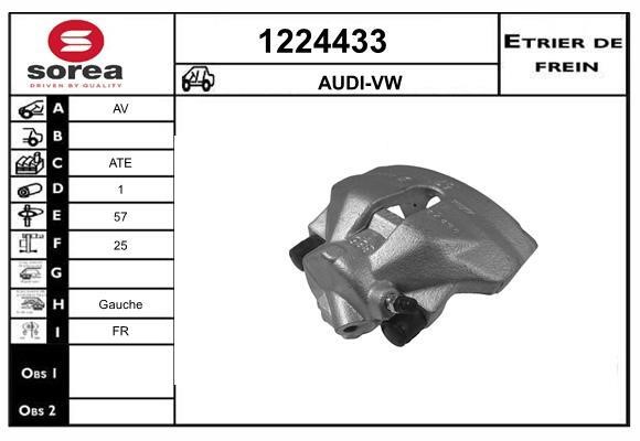 SNRA 1224433 Brake caliper 1224433: Buy near me in Poland at 2407.PL - Good price!