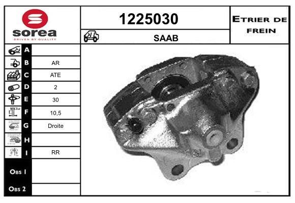 SNRA 1225030 Brake caliper 1225030: Buy near me in Poland at 2407.PL - Good price!
