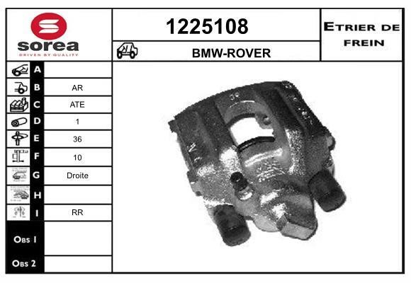 SNRA 1225108 Brake caliper 1225108: Buy near me in Poland at 2407.PL - Good price!
