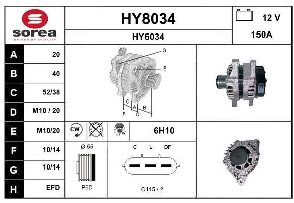SNRA HY8034 Generator HY8034: Kaufen Sie zu einem guten Preis in Polen bei 2407.PL!