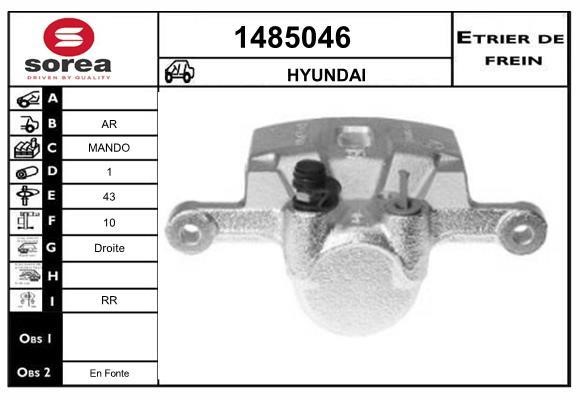 SNRA 1485046 Суппорт тормозной 1485046: Купить в Польше - Отличная цена на 2407.PL!