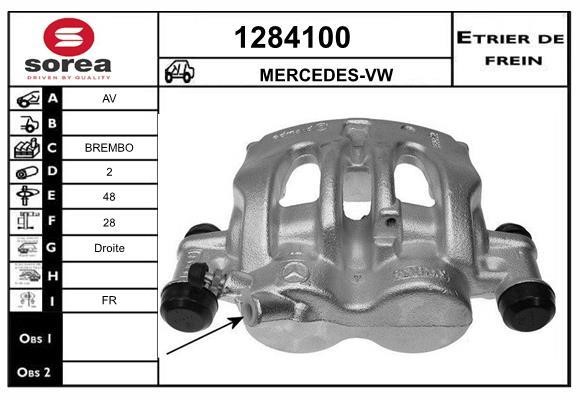 SNRA 1284100 Brake caliper 1284100: Buy near me in Poland at 2407.PL - Good price!