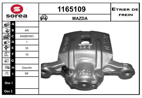 SNRA 1165109 Bremssattel 1165109: Kaufen Sie zu einem guten Preis in Polen bei 2407.PL!