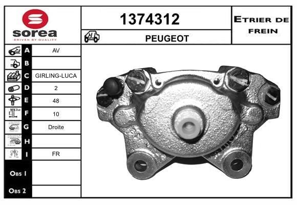 SNRA 1374312 Bremssattel 1374312: Kaufen Sie zu einem guten Preis in Polen bei 2407.PL!