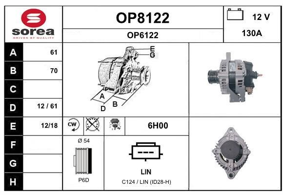SNRA OP8122 Generator OP8122: Kaufen Sie zu einem guten Preis in Polen bei 2407.PL!