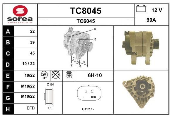 SNRA TC8045 Generator TC8045: Kaufen Sie zu einem guten Preis in Polen bei 2407.PL!