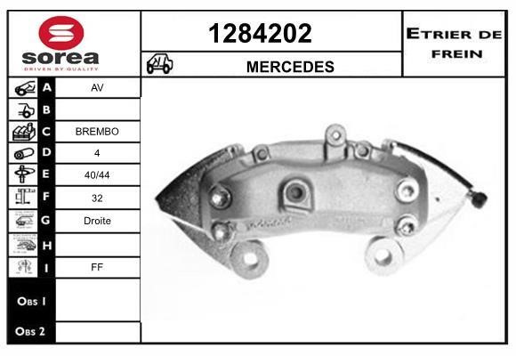 SNRA 1284202 Brake caliper 1284202: Buy near me in Poland at 2407.PL - Good price!