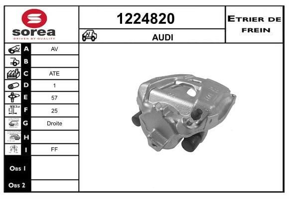 SNRA 1224820 Суппорт тормозной передний правый 1224820: Купить в Польше - Отличная цена на 2407.PL!