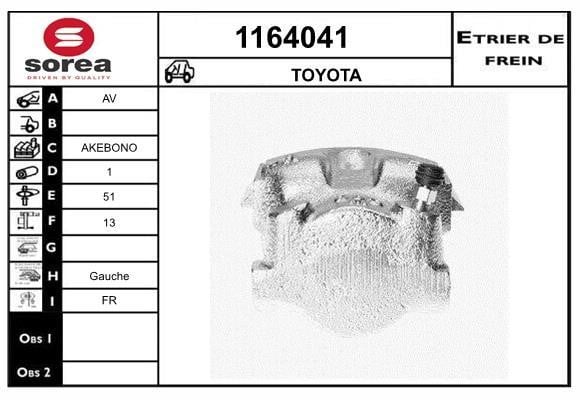 SNRA 1164041 Bremssattel 1164041: Kaufen Sie zu einem guten Preis in Polen bei 2407.PL!