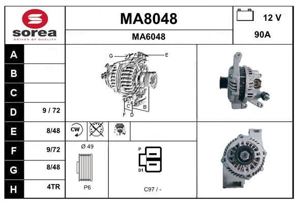SNRA MA8048 Generator MA8048: Kaufen Sie zu einem guten Preis in Polen bei 2407.PL!