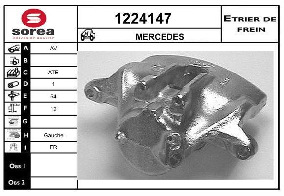 SNRA 1224147 Суппорт тормозной 1224147: Отличная цена - Купить в Польше на 2407.PL!