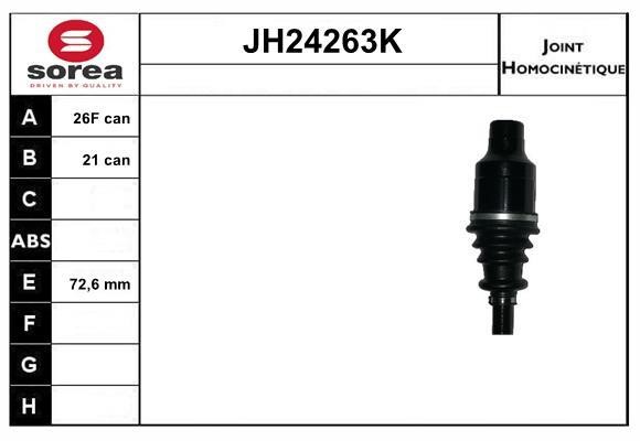 SNRA JH24263K Gelenksatz, antriebswelle JH24263K: Kaufen Sie zu einem guten Preis in Polen bei 2407.PL!