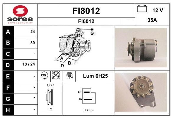 SNRA FI8012 Генератор FI8012: Отличная цена - Купить в Польше на 2407.PL!