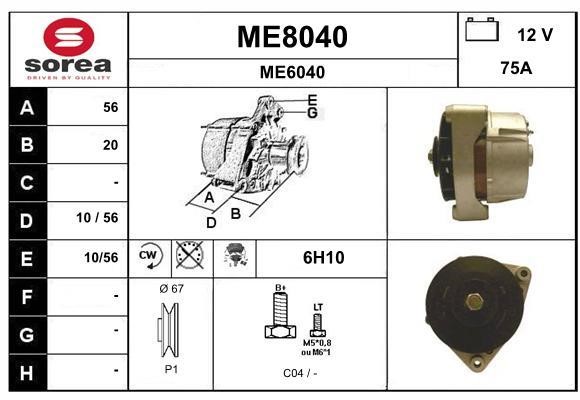 SNRA ME8040 Генератор ME8040: Приваблива ціна - Купити у Польщі на 2407.PL!