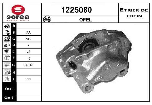 SNRA 1225080 Brake caliper 1225080: Buy near me in Poland at 2407.PL - Good price!