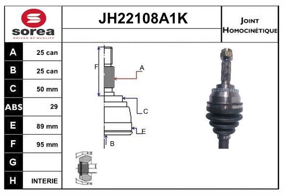 SNRA JH22108A1K ШРКШ JH22108A1K: Приваблива ціна - Купити у Польщі на 2407.PL!