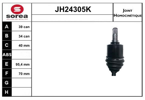 SNRA JH24305K Gelenksatz, antriebswelle JH24305K: Kaufen Sie zu einem guten Preis in Polen bei 2407.PL!