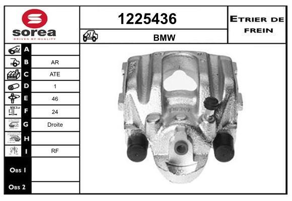 SNRA 1225436 Суппорт тормозной 1225436: Отличная цена - Купить в Польше на 2407.PL!