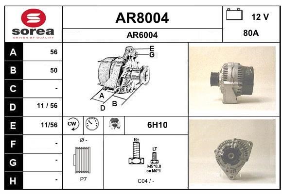 SNRA AR8004 Генератор AR8004: Отличная цена - Купить в Польше на 2407.PL!