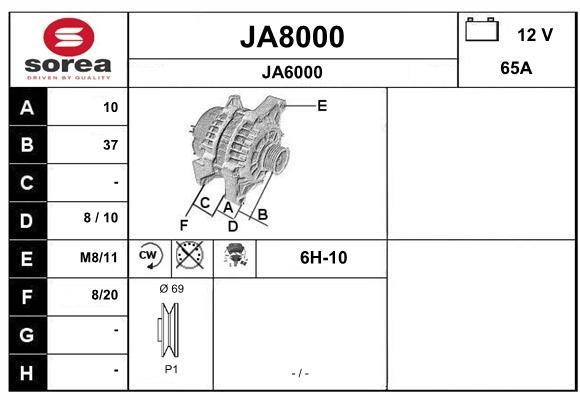 SNRA JA8000 Генератор JA8000: Отличная цена - Купить в Польше на 2407.PL!